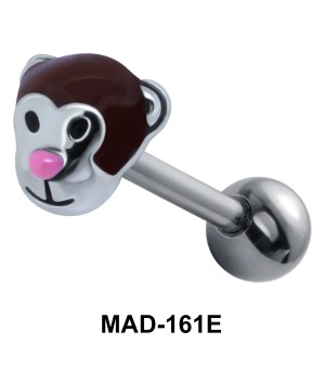 Monkey S316L Tongue Piercing MAD-161E